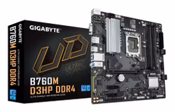 GIGABYTE B760M D3HP DDR4 Motherboard - Supports Intel Core 14th Gen CPUs, 4+1+1 Phases Digital VRM, up to 5333MHz DDR4 (OC), 2xPCIe 4.0 M.2, GbE LAN, USB 3.2 Gen1