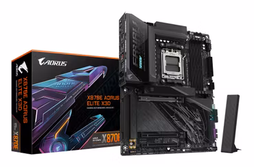GIGABYTE X870E AORUS ELITE X3D Motherboard - Supports AMD Ryzen 9000 CPUs, 16+2+2 Phases Digital VRM, up to 9000Hz DDR5 (OC), 2xPCIe 5.0 + 2xPCIe 4.0, Wi-Fi 7, 5GbE LAN, USB 4