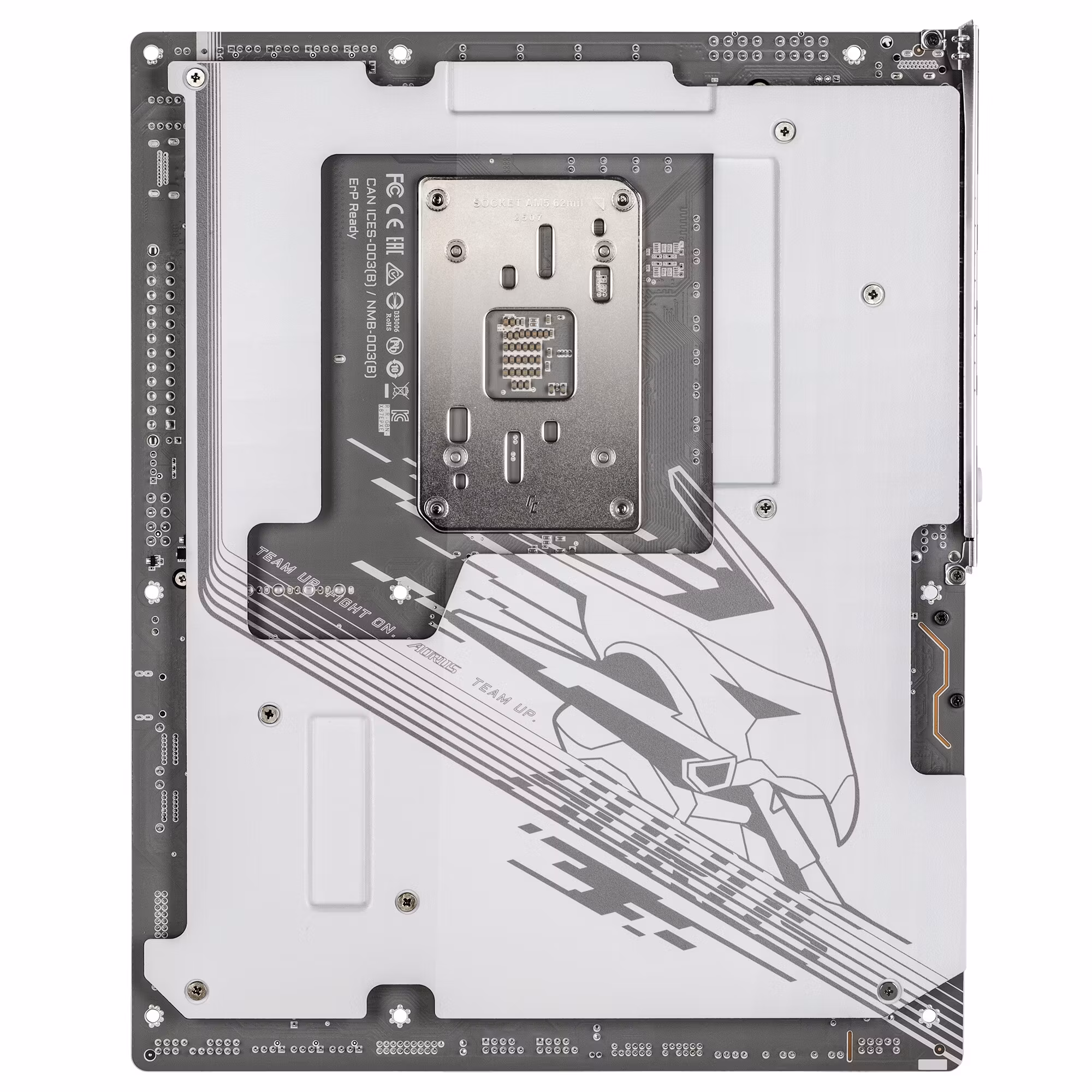 GIGABYTE X870E AORUS PRO X3D ICE Motherboard - Supports AMD Ryzen 9000 CPUs, 18+2+2 Phases Digital VRM, up to 9000Hz DDR5 (OC), 2xPCIe 5.0 + 2xPCIe 4.0, Wi-Fi 7, 5GbE LAN, USB 4