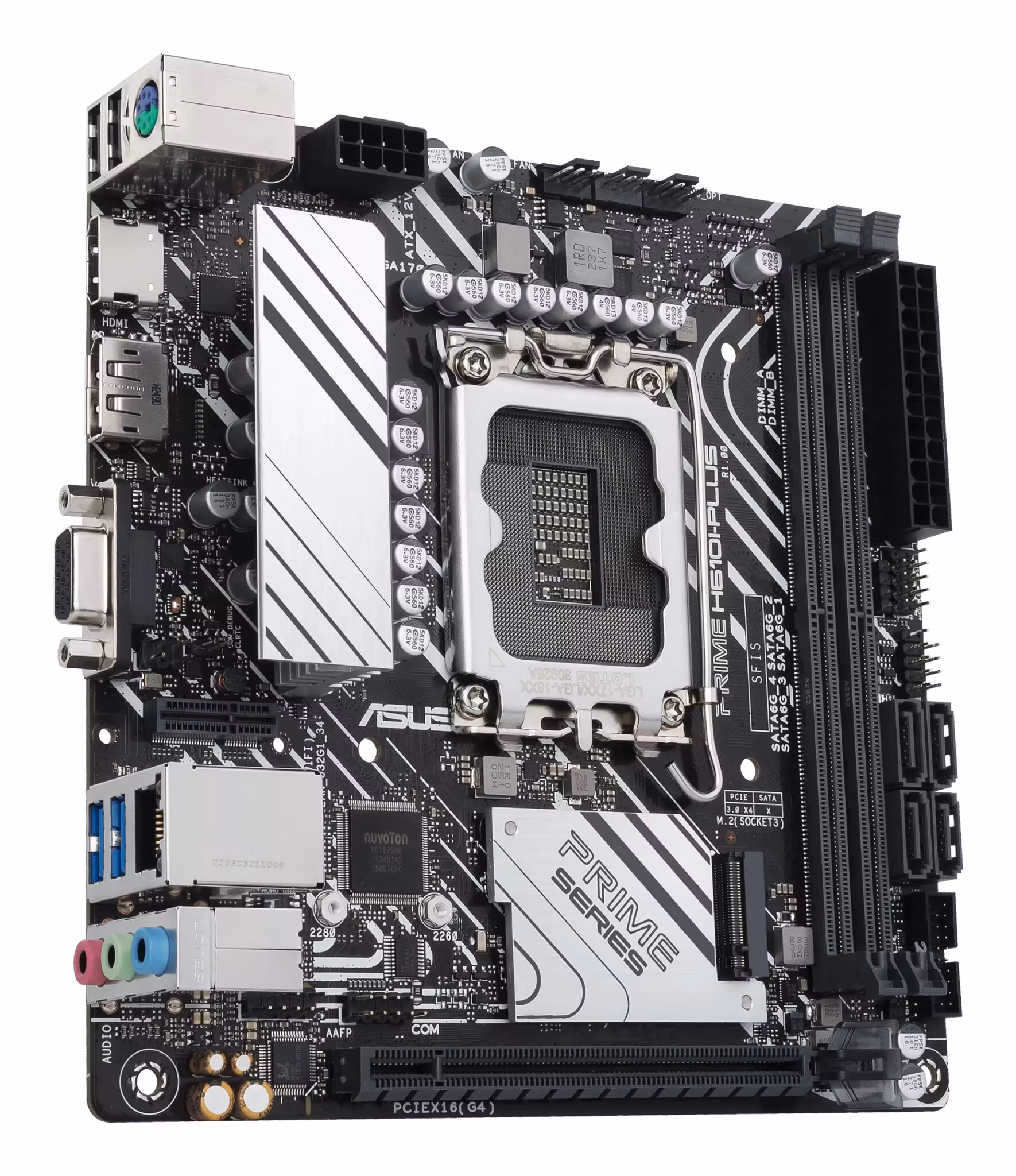 ASUS PRIME H610I-PLUS-CSM Intel H610 LGA 1700 mini ITX