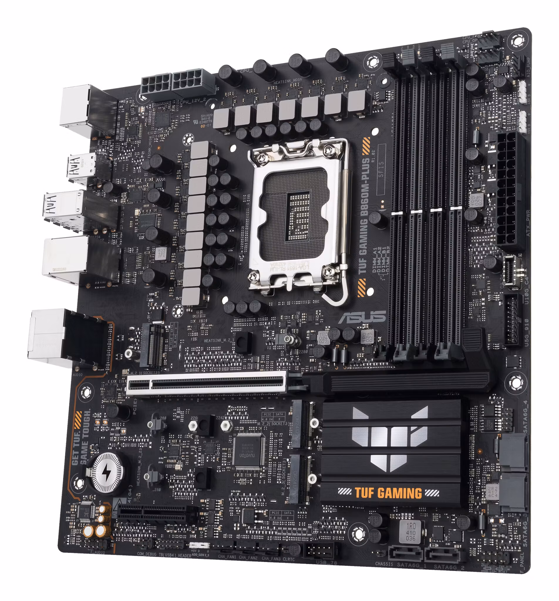ASUS TUF GAMING B860M-PLUS Intel B860 LGA 1851 (Socket V1) micro ATX