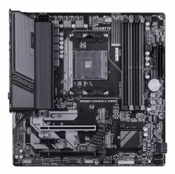 GIGABYTE B550M GAMING X WIFI6 Motherboard - AMD Ryzen 5000 CPUs, 5+3 Phases VRM, up to 3200MHz DDR4, 1xPCIe 4.0 + 1xPCIe 3.0 M.2, Wi-Fi 6, 1GbE LAN, USB 3.2 Gen 1