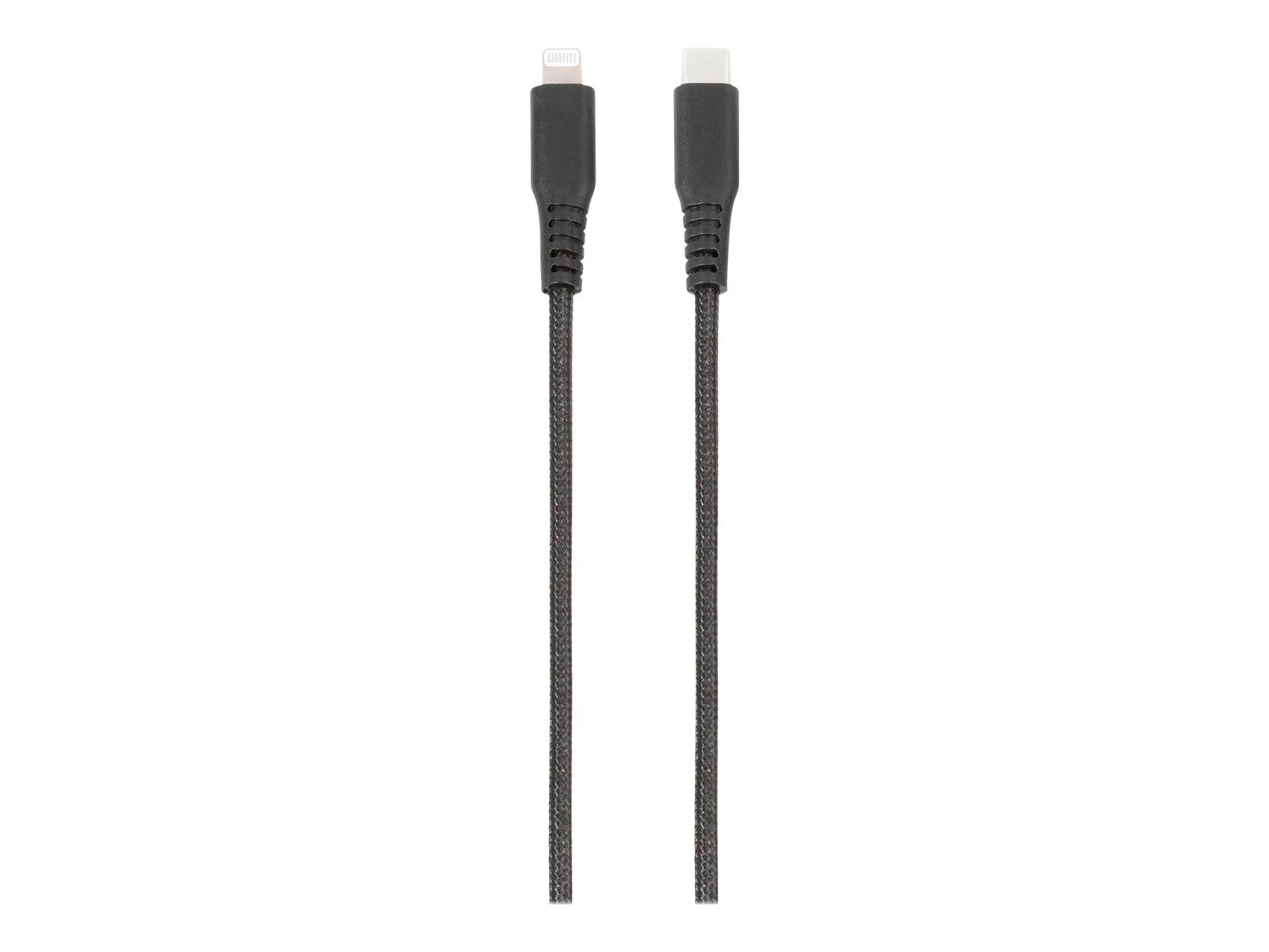 Vivanco Longlife USB-C/Lightning kabel MFI 0.5m Svart