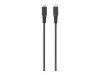 Vivanco Longlife USB-C/Lightning kabel MFI 0.5m Svart