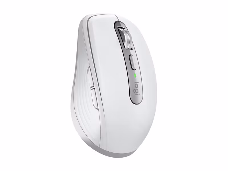 Logitech MX Anywhere 3S för Mac trådlös mus Pale Grey