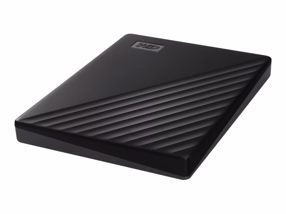 WD My Passport 1TB hard drive (black, micro-USB B 3.2 Gen 1)