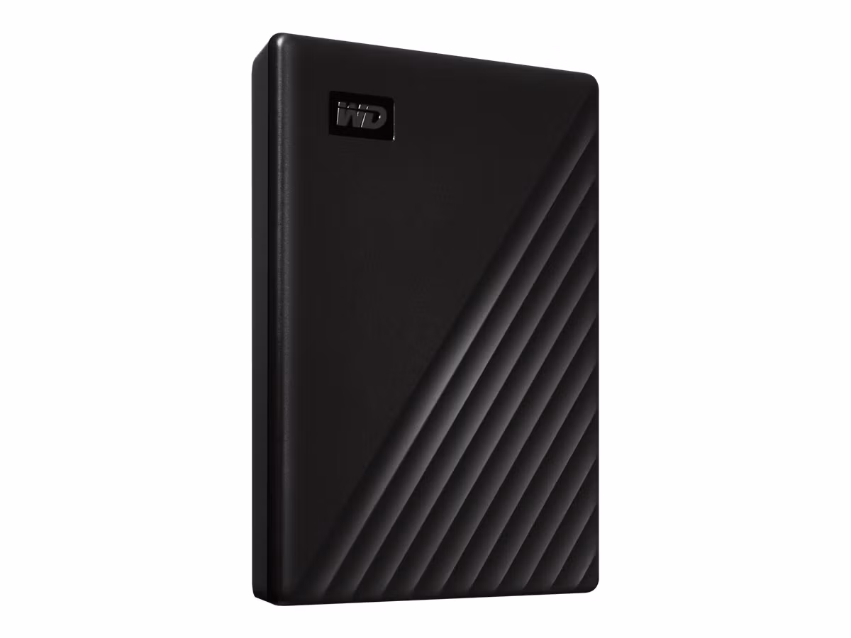 WD My Passport 1TB hard drive (black, micro-USB B 3.2 Gen 1)