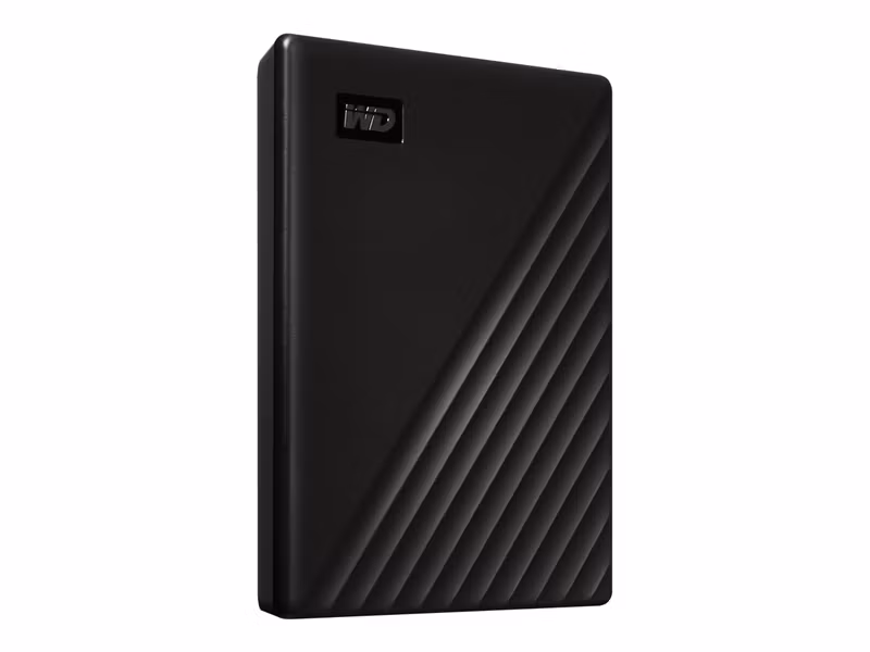 Western Digital WD My Passport 1TB hårddisk (svart, micro-USB B 3.2 Gen 1)