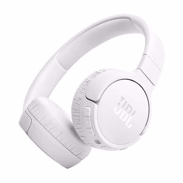 JBL Tune 670NC Trådlös Over Ear Vit