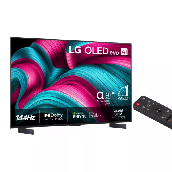 LG OLED42C51LA 42" 4K UHD (2160p) OLED evo AI Smart TV webOS