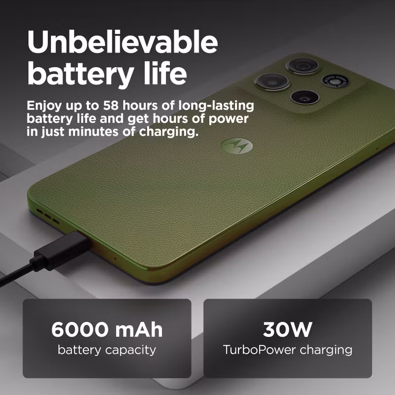 Motorola Moto G15 Power 6.72" 4G 8GB 256GB Iguana grön