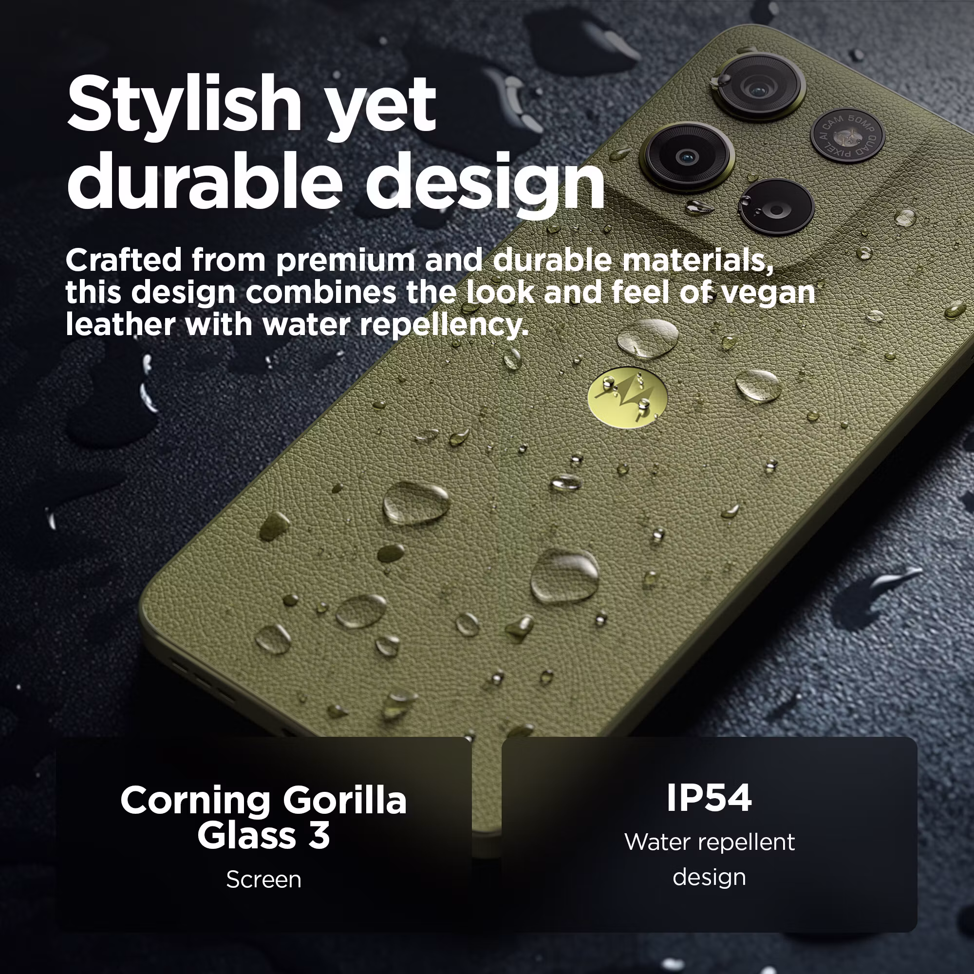 Motorola Moto G15 Power 6.72" 4G 8GB 256GB Iguana grön