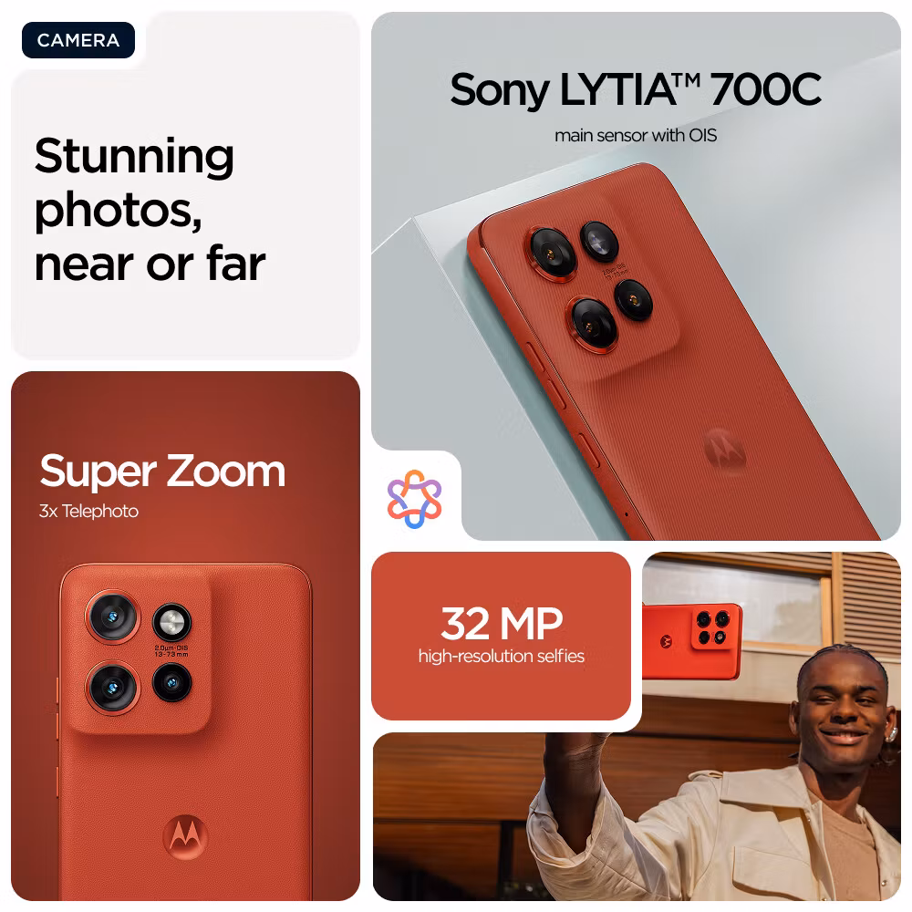 Motorola Edge 60 Neo 6.36" 5G 12GB 256GB Pantone poinciana