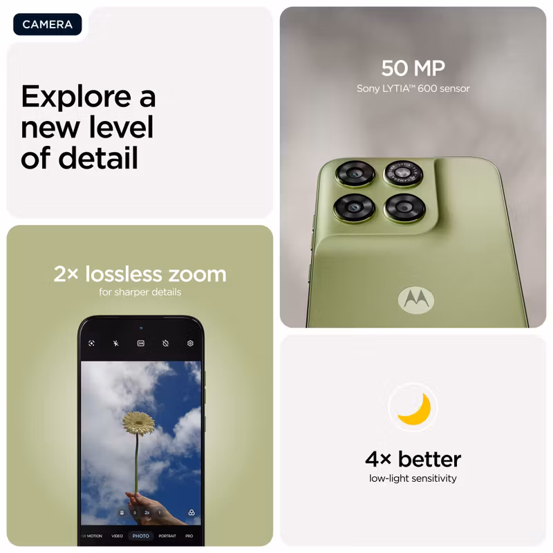 Motorola moto g67 6.8" 5G 4GB 128GB Grön