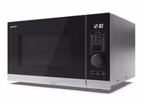 Sharp Premium series YC-PG284AE-S Mikrovågsugn med grill Fristående 900W 28liter Silver