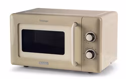 Ariete Vintage Mikrovågsugn Fristående 800W 20liter Beige