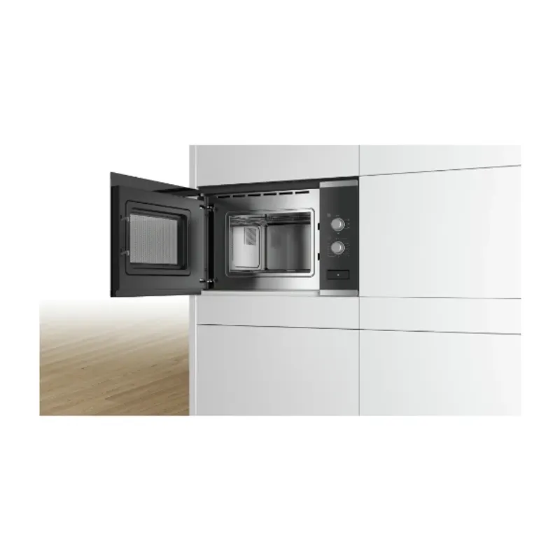 Bosch Serie | 4 BFL520MS0 integrerad mikrovågsugn 800W 20liter Rustfrit stål