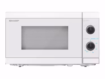 Sharp YC-MS01E-C Mikrovågsugn 20 liter 800 W Kristallvit