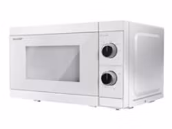 Sharp YC-MS01E-C Mikrovågsugn 20 liter 800 W Kristallvit