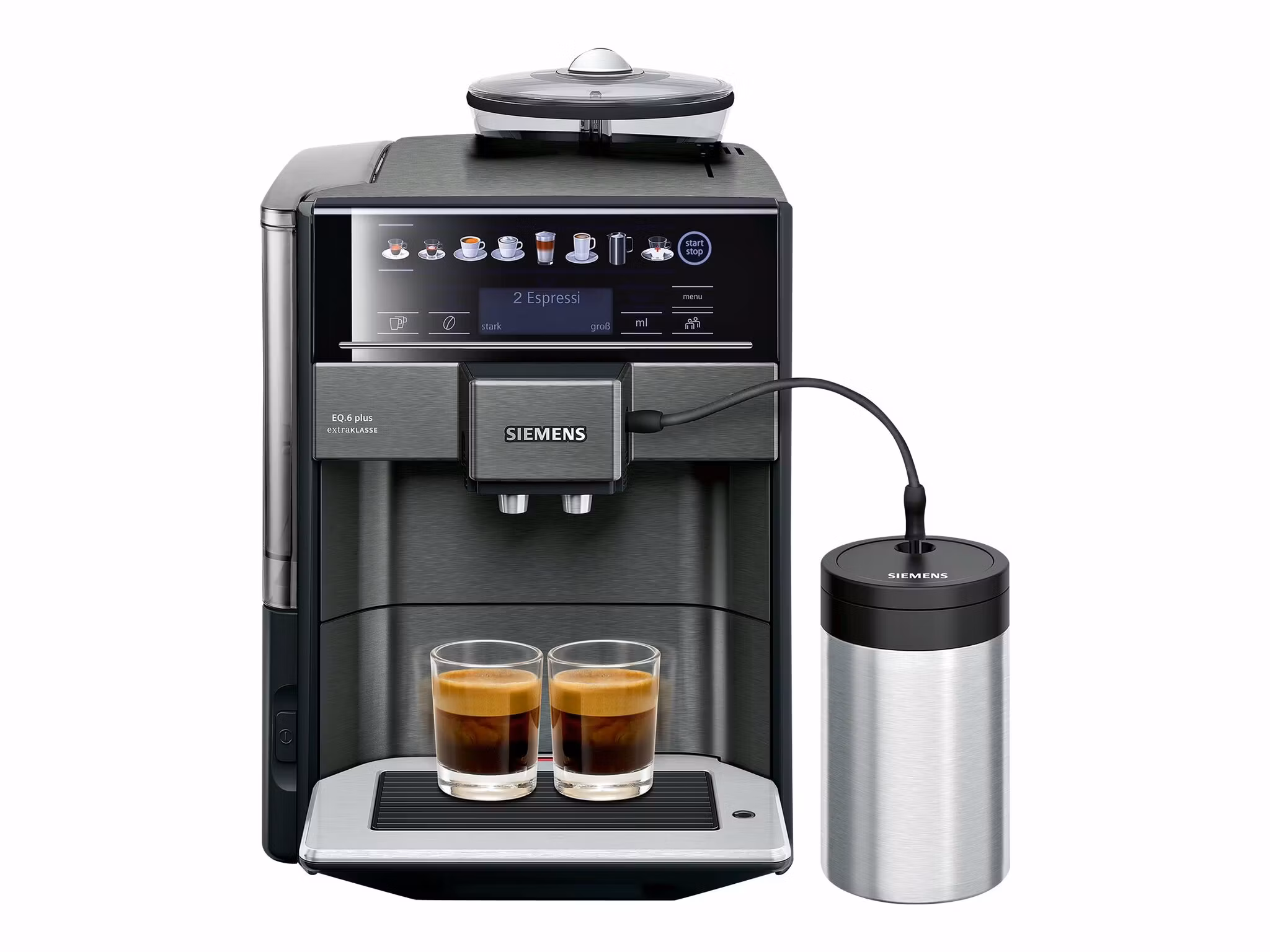 Siemens EQ.6 plus extraKlass TE657F09DE Automatisk kaffemaskin