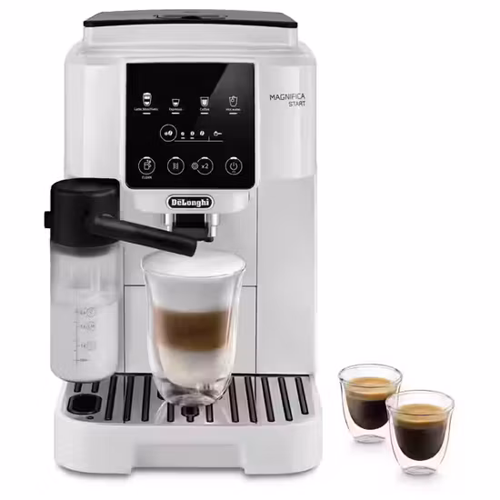 De'Longhi Magnifica Start EC220.61.W Kaffemaskin med mjölkskummare Vit