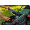 Bosch Powertools sladdlös gräsklippare Rotak18V2-38, 36 volt (2x18V) (grön/svart, 2x Li-ion-batteri 4.0Ah, POWER FOR ALL ALLIANCE)