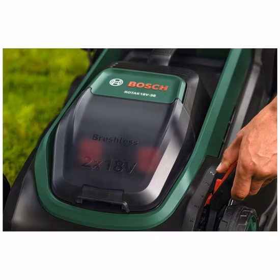 Bosch Rotak 18v2-38 Gräsklippare Elektrisk 38 cm Klippbredd