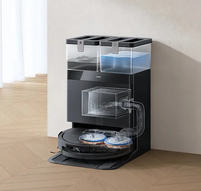 Ecovacs Deebot T50 Omni Gen 2 Robotdammsugare Svart