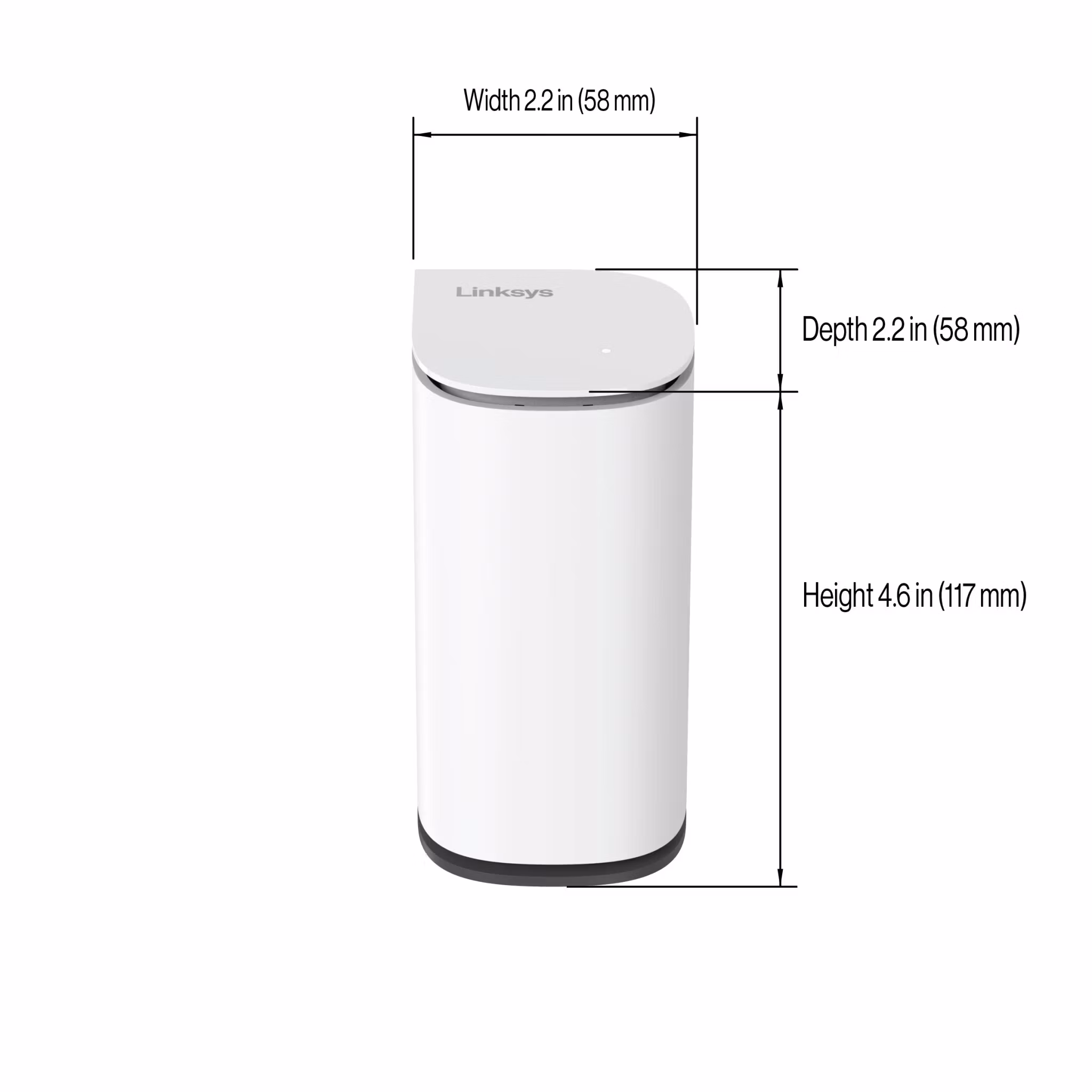 Linksys Velop Micro 6 Mesh System Dual-Band WiFi 6 AX3000 2-pack