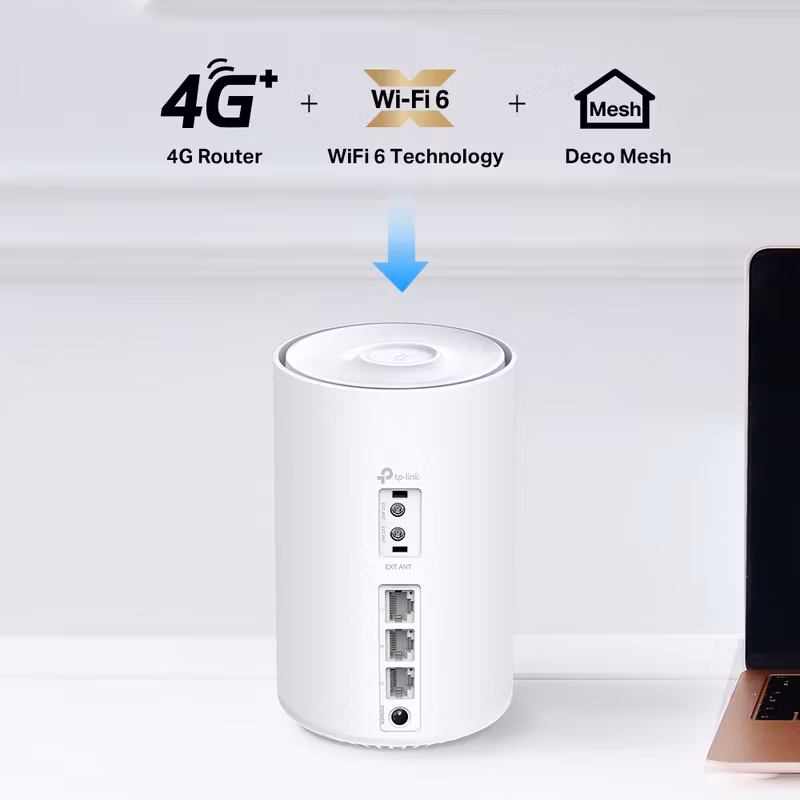 TP-Link 4G+ AX1500 Whole Home Mesh WiFi 6 Gateway