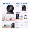 TP-Link Tapo Pan/Tilt Home Security Wi-Fi Övervakningskamera