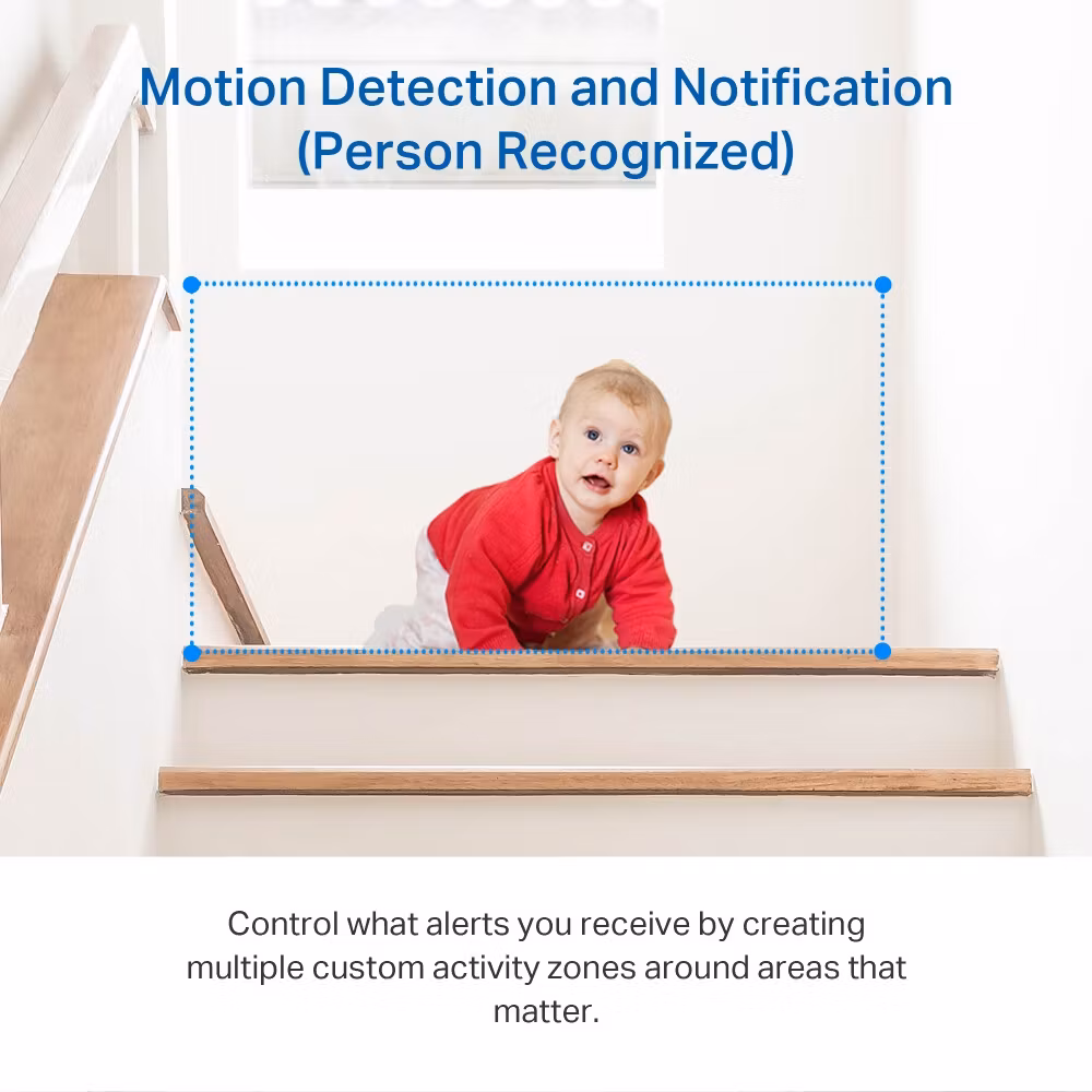 TP-Link Tapo Pan/Tilt Home Security Wi-Fi Övervakningskamera