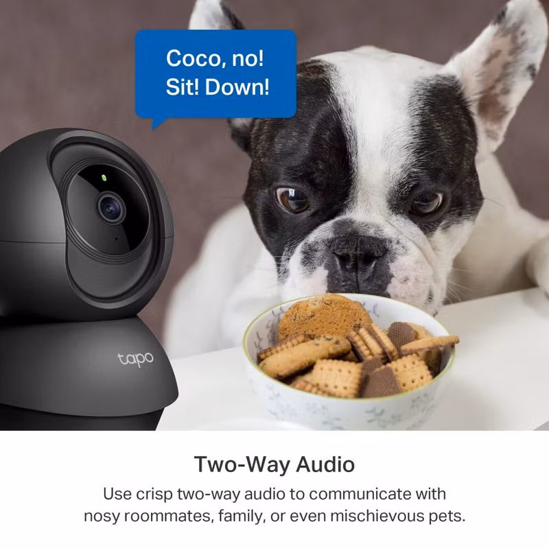 TP-Link Tapo Pan/Tilt Home Security Wi-Fi Övervakningskamera