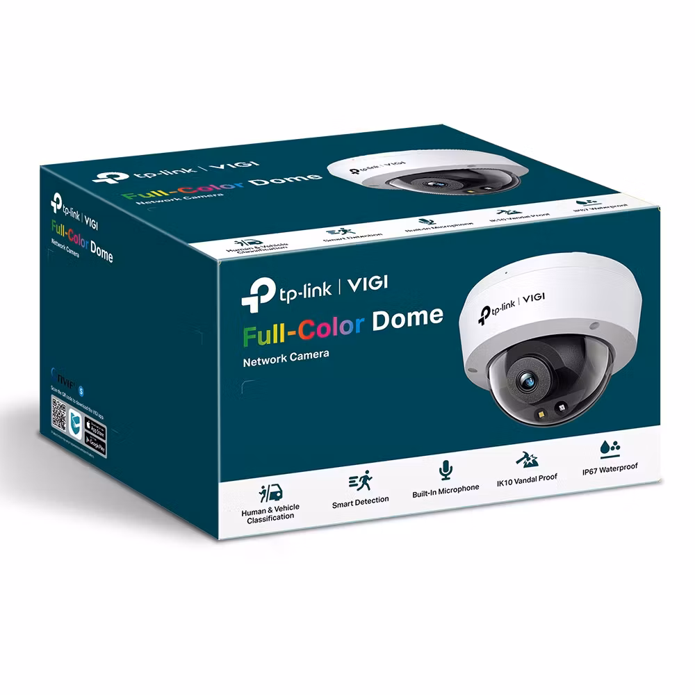 TP-Link VIGI 5MP Full-Color Dome Övervakningskamera