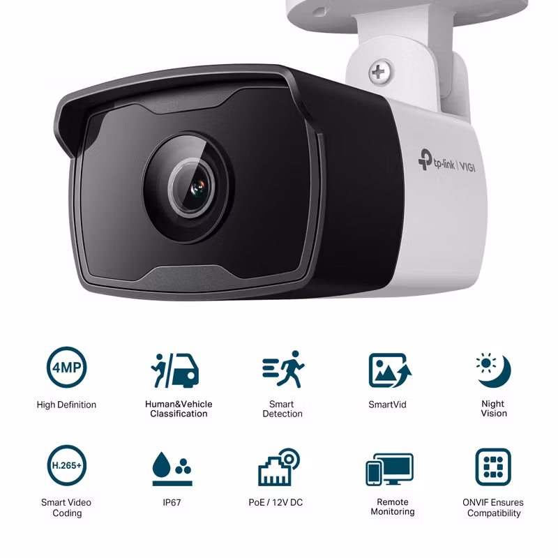 TP-Link VIGI C340I V1 Övervakningskamera