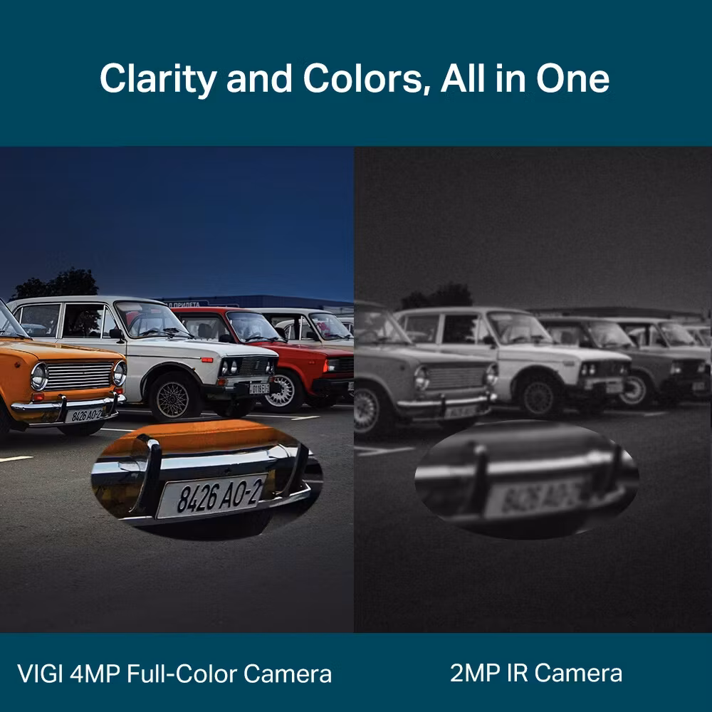 TP-Link VIGI C540V V1 4MP Utomhus Övervakningskamera