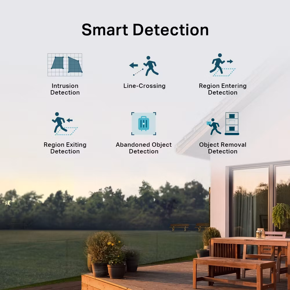 TP-Link VIGI C540V V1 4MP Utomhus Övervakningskamera