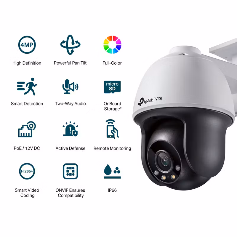 TP-Link VIGI C540 V1 Utomhus Övervakningskamera