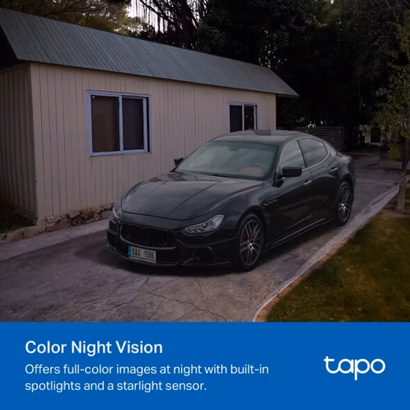 Tapo C425 KIT Tapo Smart Trådlös Övervakningskamera med Solpanel