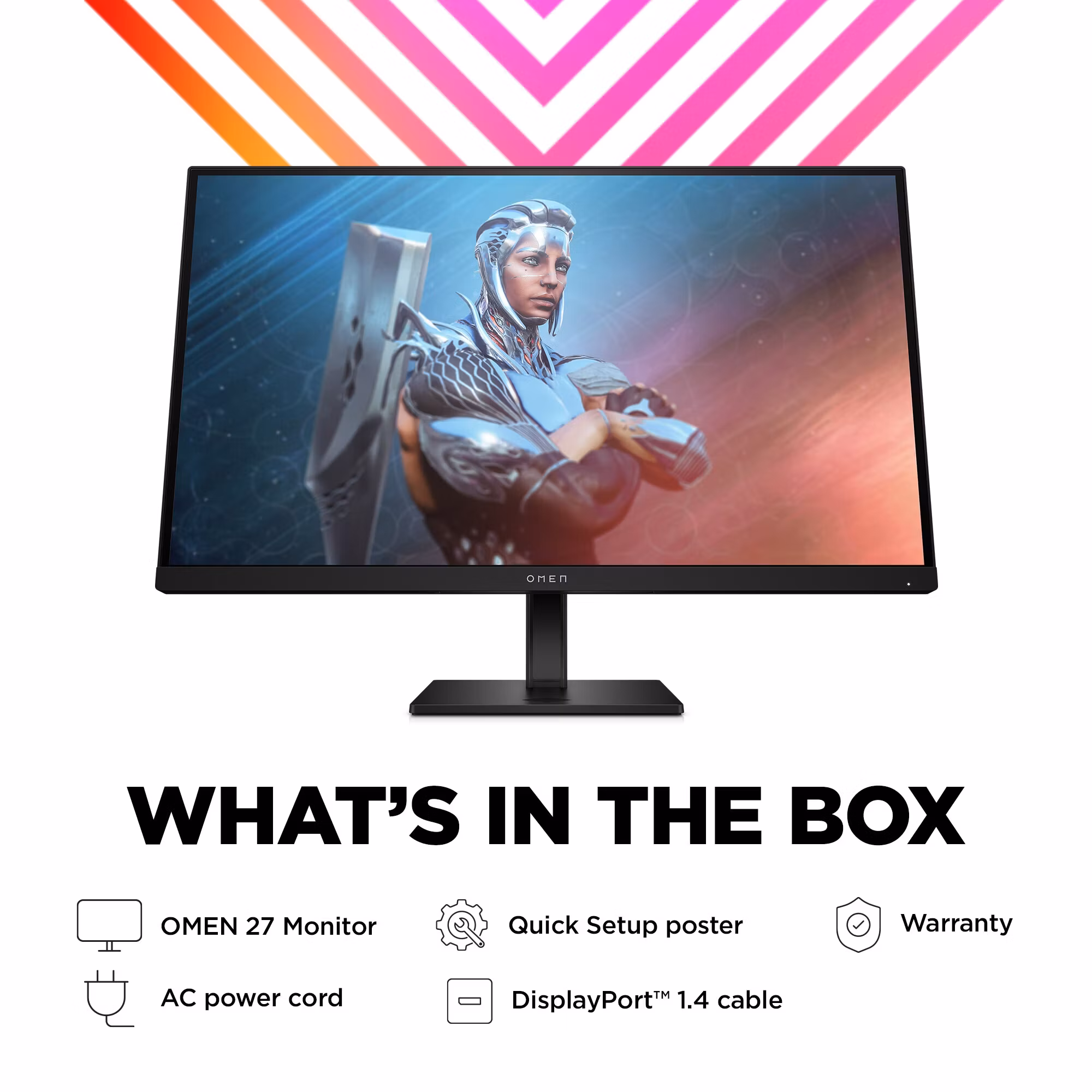 OMEN by HP 27 27" 1920 x 1080 FHD 165Hz Gamingmonitor