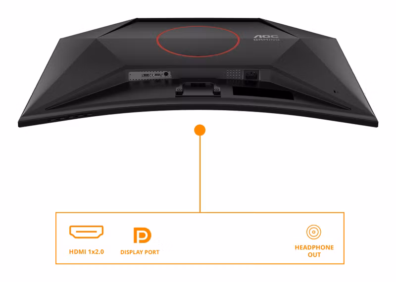 AOC G4 C32G42ZE 31.5" Full HD 240Hz VA Böjd Gamingskärm