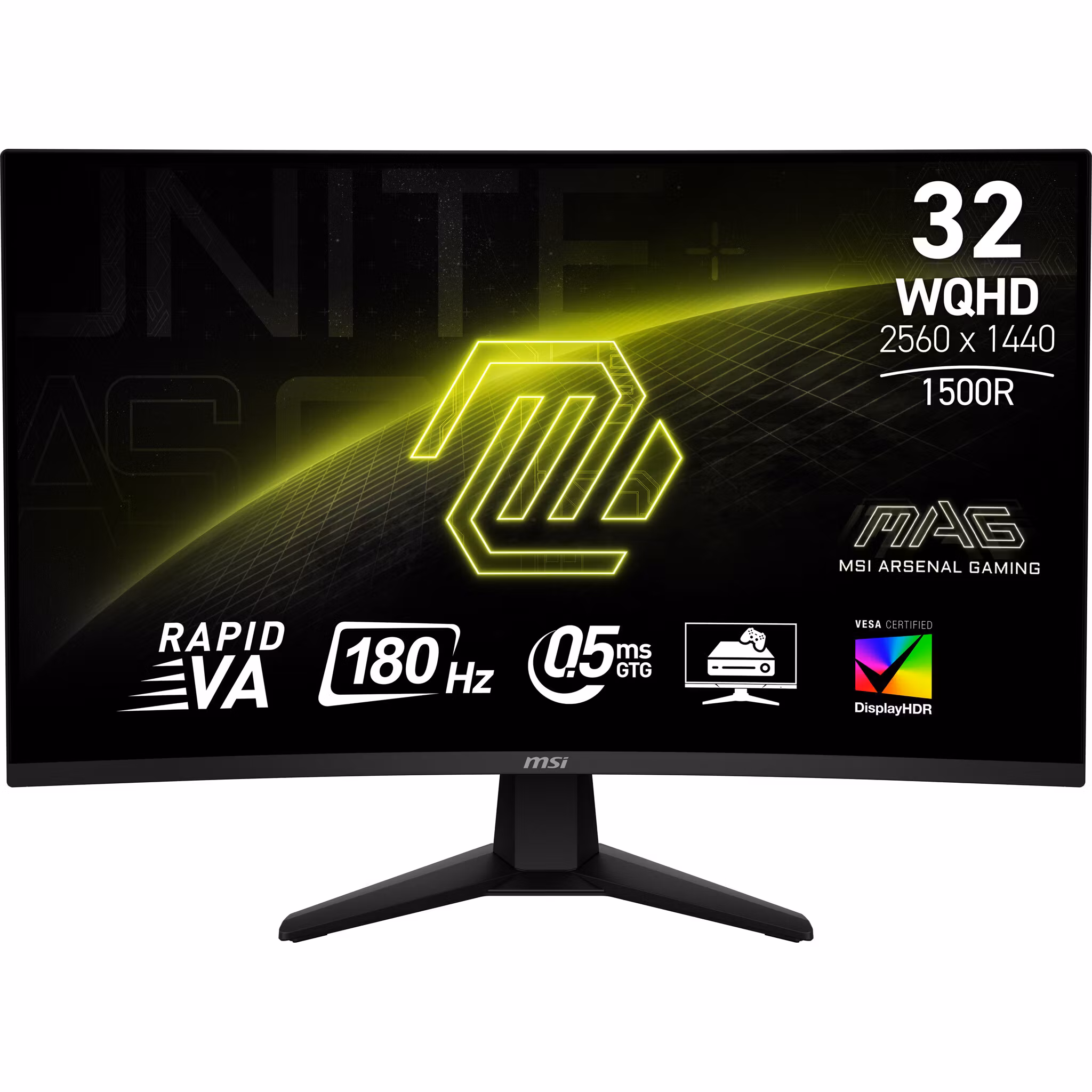 MSI MAG 32CQ6F 31.5" 2560 x 1440 pixels Wide Quad HD Gamingmonitor