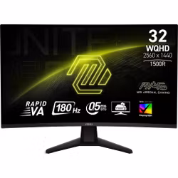 MSI MAG 32CQ6F 31.5" 2560 x 1440 pixels Wide Quad HD Gamingmonitor