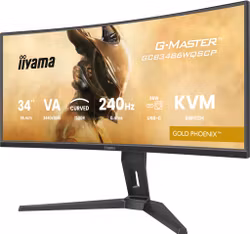 iiyama G-MASTER Gold Phoenix GCB3486WQSCP-B1 34" UltraWide Quad HD Gamingskärm