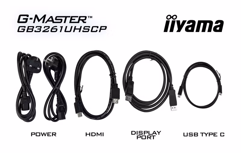 iiyama G-MASTER Red Eagle GB3261UHSCP-B1 32" VA 3840 x 2160 pixels 4K Ultra HD LED Gamingskärm