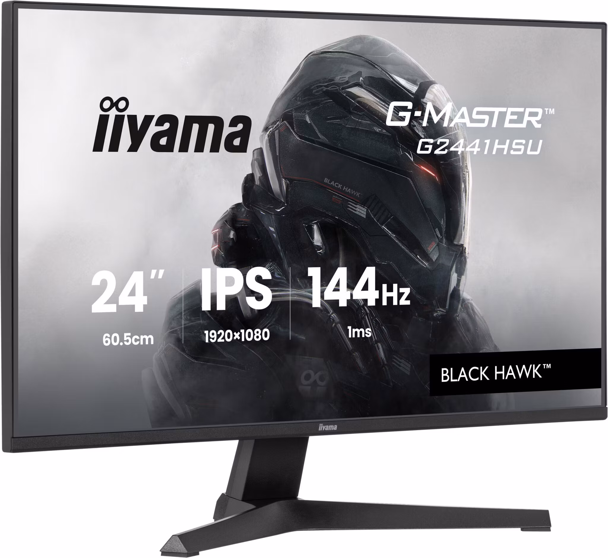 iiyama G-MASTER Black Hawk G2441HSU-B1 24" IPS 1920 x 1080 pixels LED Gamingskärm