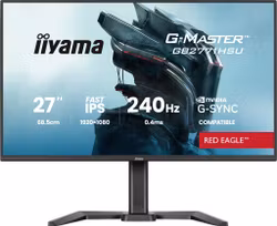 iiyama G-MASTER Red Eagle GB2771HSU-B1 27" Fast IPS 1920 x 1080 pixels Full HD Gamingskärm