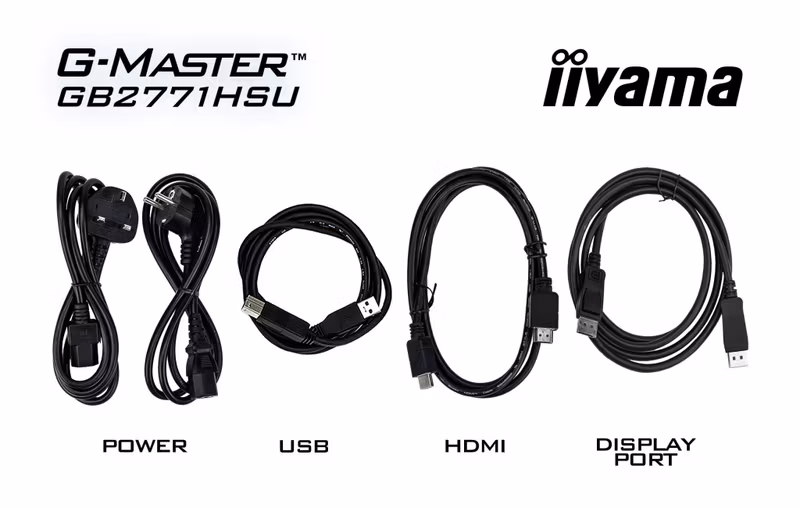iiyama G-MASTER Red Eagle GB2771HSU-B1 27" Fast IPS 1920 x 1080 pixels Full HD Gamingskärm