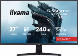 iiyama G-MASTER Red Eagle G2771HSU-B1 27" Fast IPS 1920 x 1080 pixels Full HD Gamingskärm