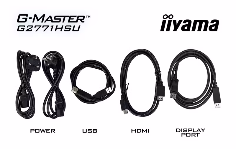 iiyama G-MASTER Red Eagle G2771HSU-B1 27" Fast IPS 1920 x 1080 pixels Full HD Gamingskärm